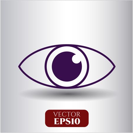 Eye vector symbol