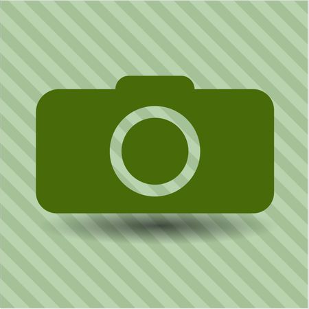 Photo camera vector symbol