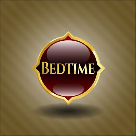 Bedtime golden emblem
