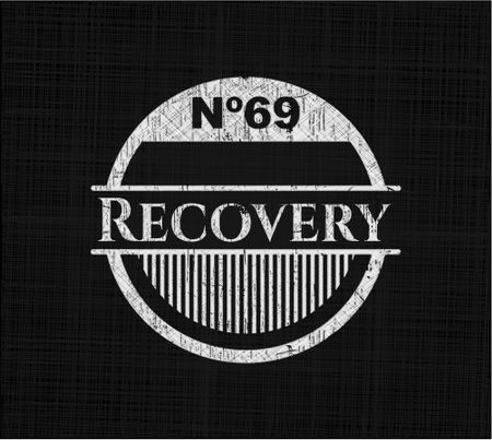 Recovery written on a blackboard