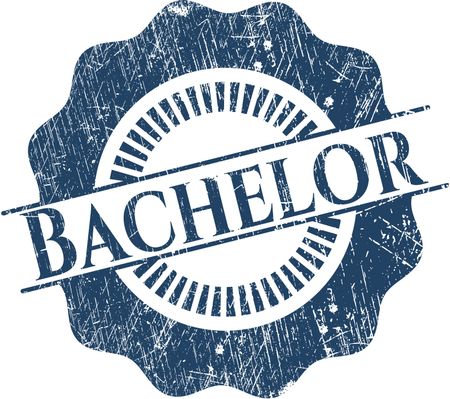 Bachelor rubber stamp