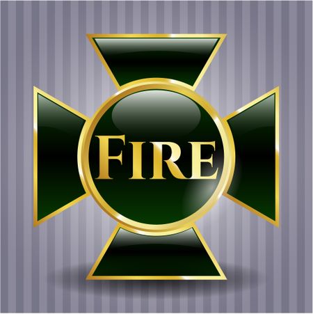 Fire golden badge