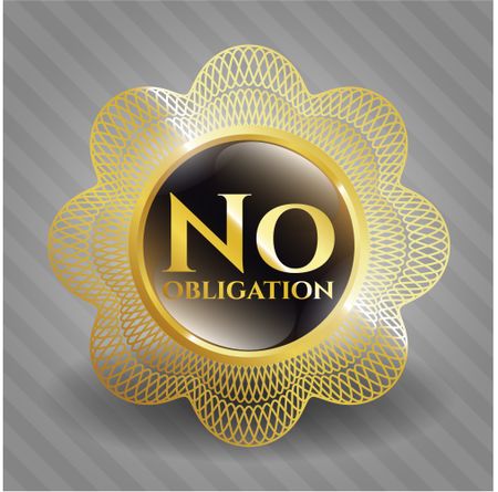No obligation gold badge