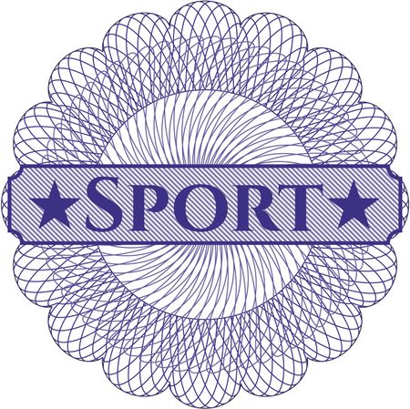 Sport rosette