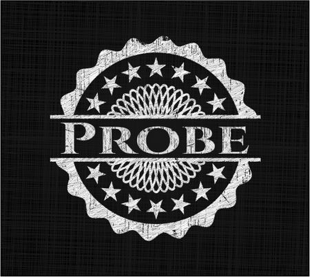 Probe with chalkboard texture