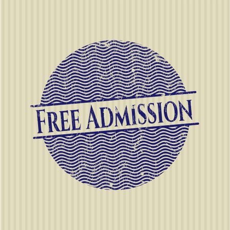 Free Admission rubber seal