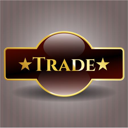 Trade gold emblem