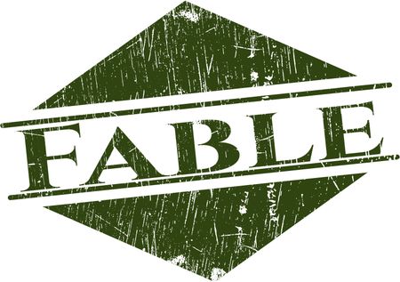 Fable rubber grunge texture seal