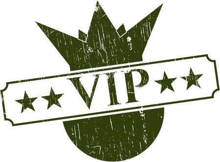 VIP rubber stamp