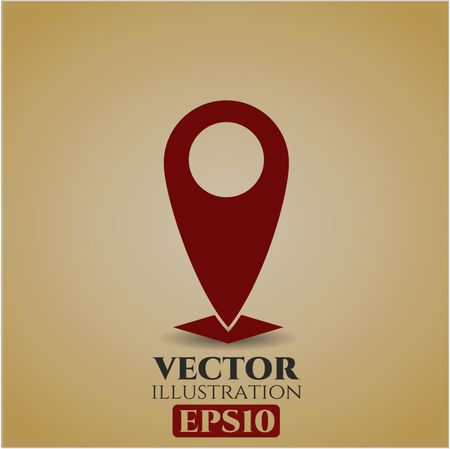 Map Pointer high quality icon