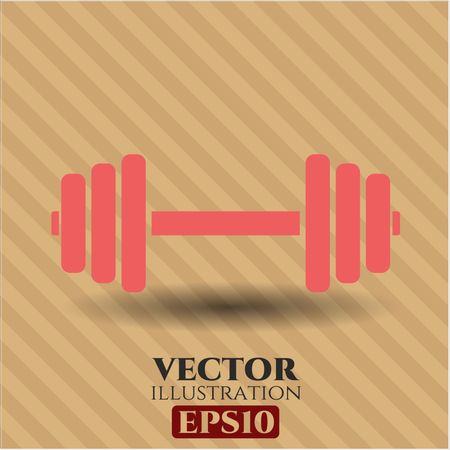 Dumbbell vector symbol