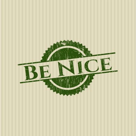 Be Nice rubber seal