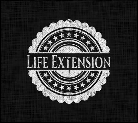 Life Extension chalkboard emblem
