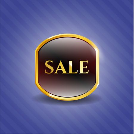 Sale gold emblem