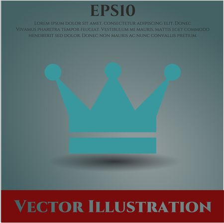 Crown vector icon