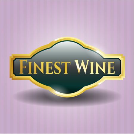 Finest Wine gold emblem