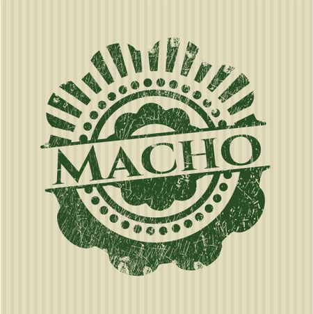 Macho rubber grunge texture seal