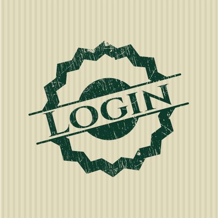 Login rubber seal