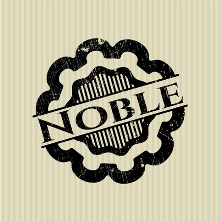Noble grunge style stamp