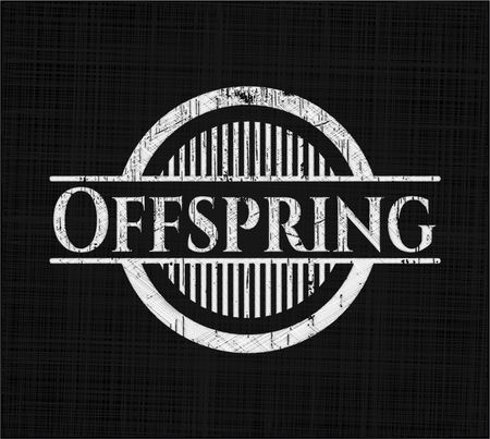Offspring chalkboard emblem