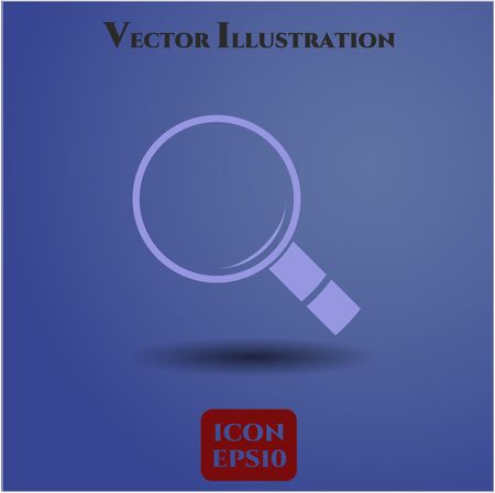 Magnifying glass icon or symbol
