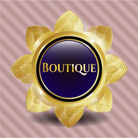 Boutique shiny badge