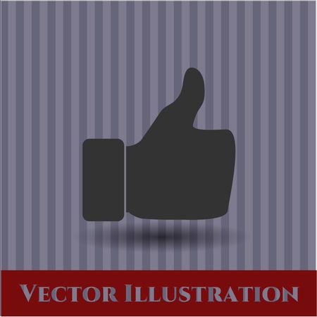 Like vector icon or symbol