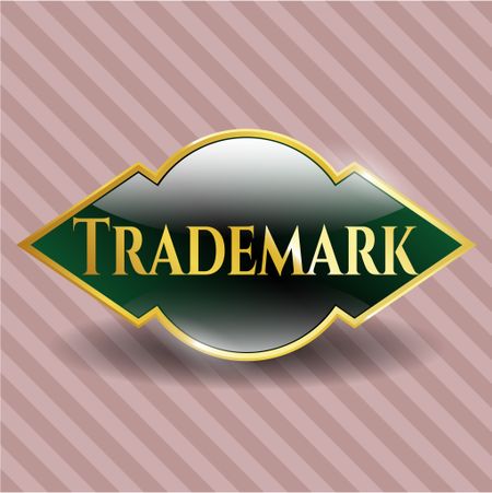 Trademark shiny badge