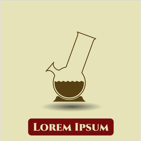 Bong Of Marijuana icon or symbol