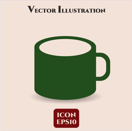 Coffee Cup vector symbol