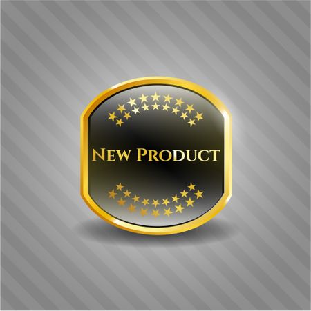 New Product golden emblem