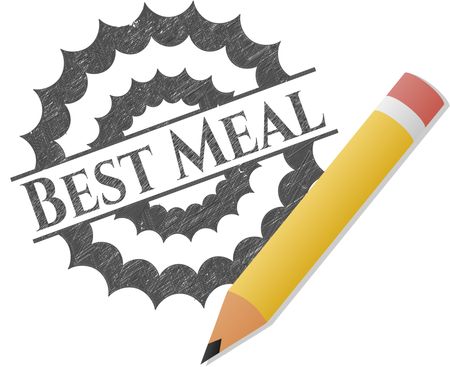 Best Meal pencil effect