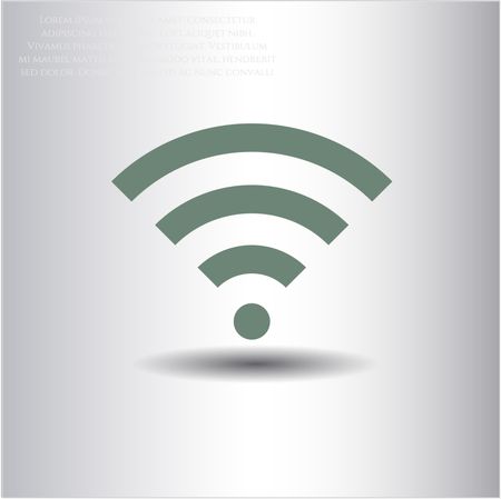 Wifi signal icon vector illustration