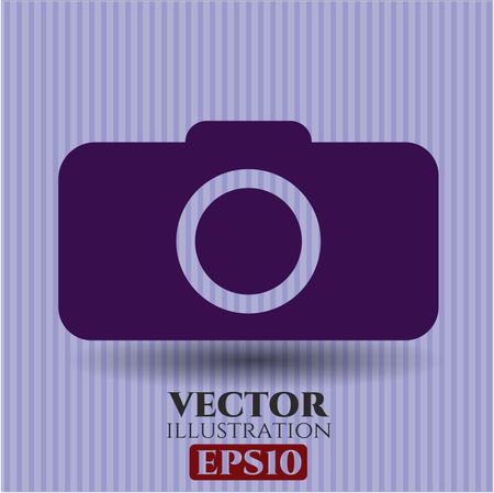 Photo camera high quality icon