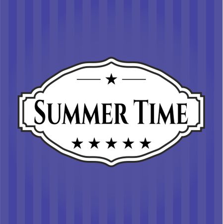 Summer Time card with nice design