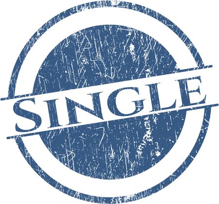 Single grunge style stamp