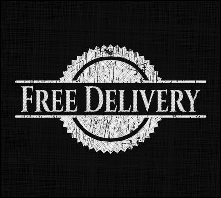 Free Delivery on chalkboard