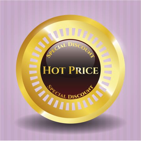 Hot Price shiny badge 