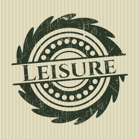 Leisure rubber stamp 