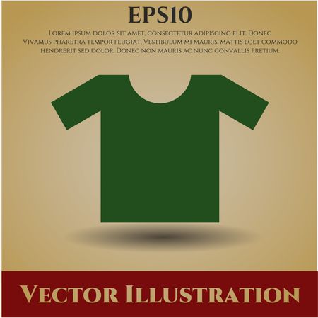 Shirt vector symbol