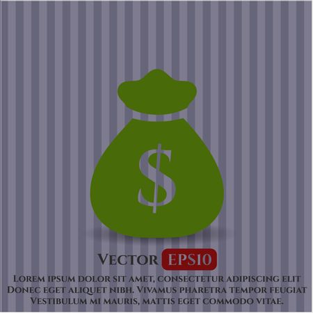 Money Bag vector icon