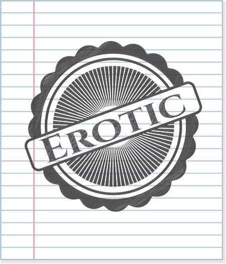 Erotic draw (oencil strokes)