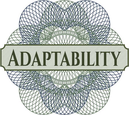 Adaptability money style rosette