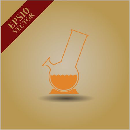 Bong Of Marijuana vector icon