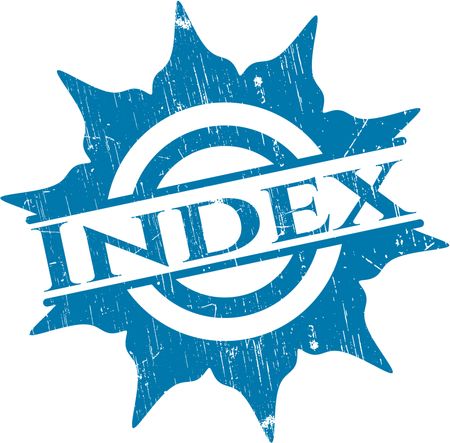 Index rubber grunge seal
