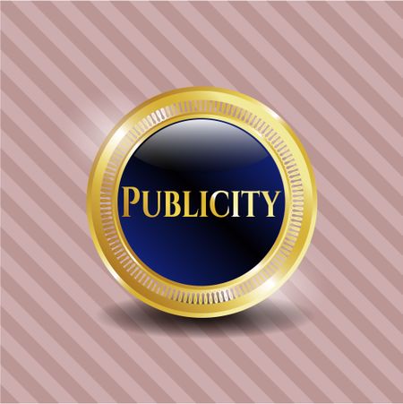 Publicity shiny emblem