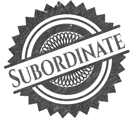 Subordinate penciled