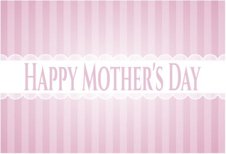 Happy Mother's Day colorful banner