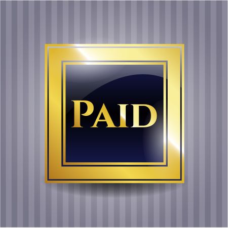 Paid gold badge