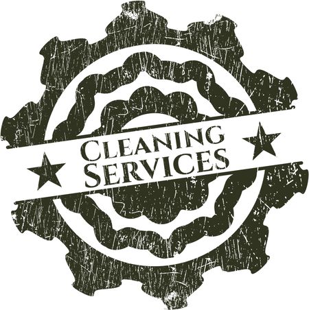 Cleaning Services grunge seal